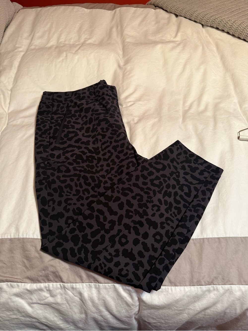 Leopard Print Ankle Pants
